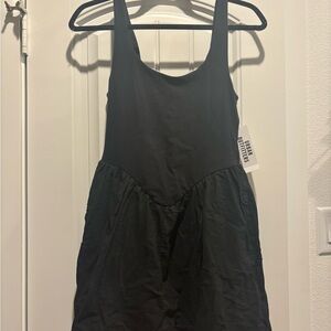 Urban Outfitters Black Sleeveless Babydoll Dress